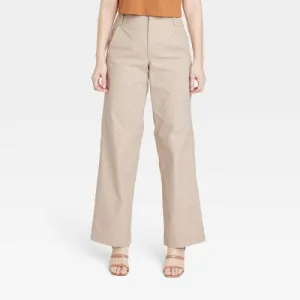 A New Day Women's Straight Chino Pants Stretch