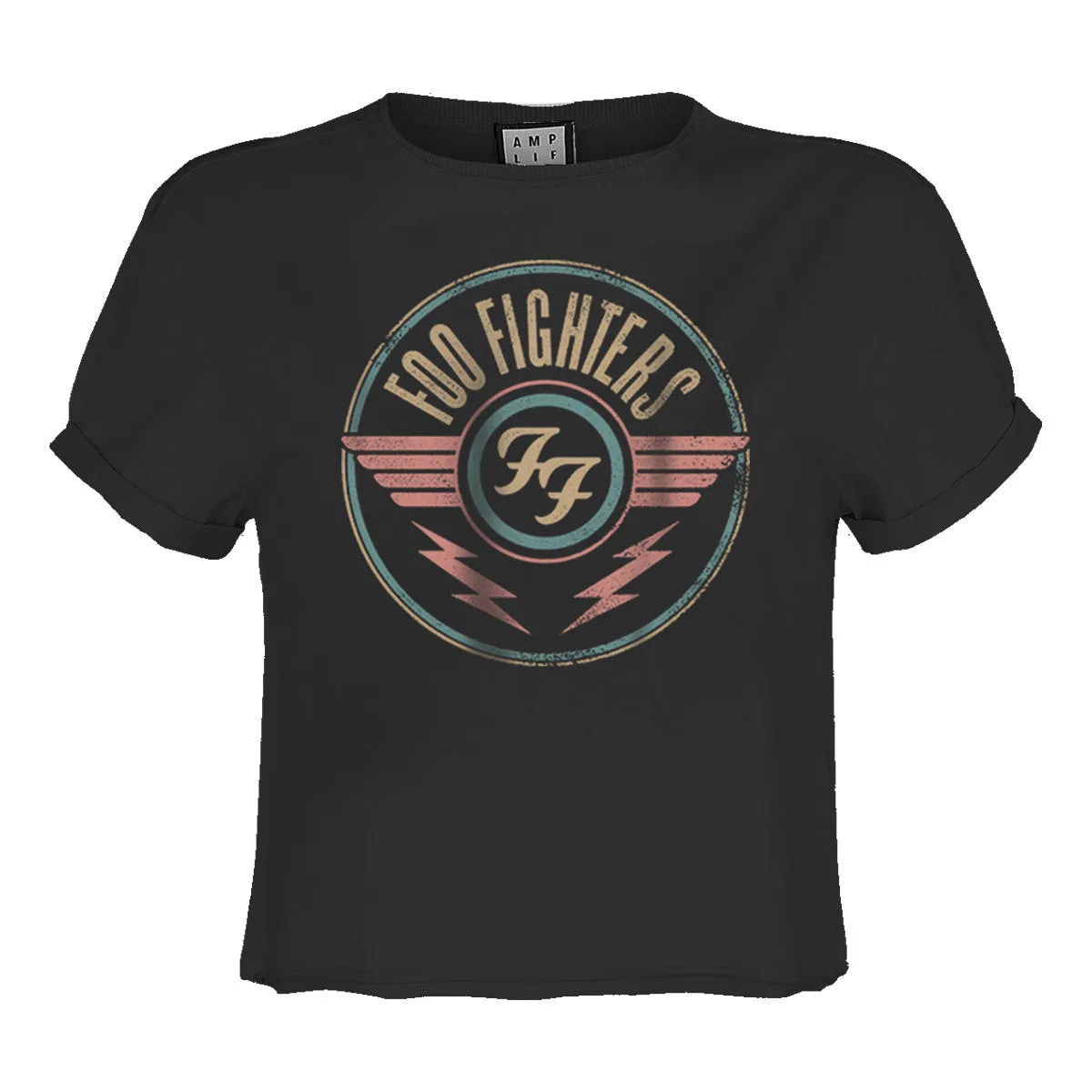 Amplified Womens/Ladies Air Foo Fighters Crop Top