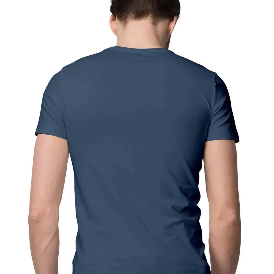 Awesome Round Neck Half Sleeves T-shirt for Men