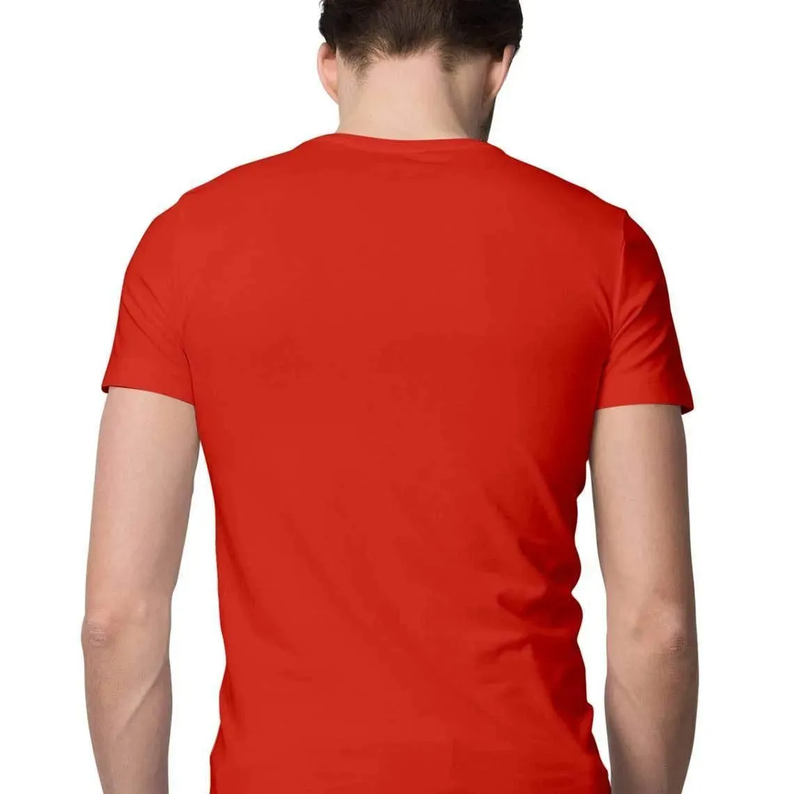 Awesome Round Neck Half Sleeves T-shirt for Men