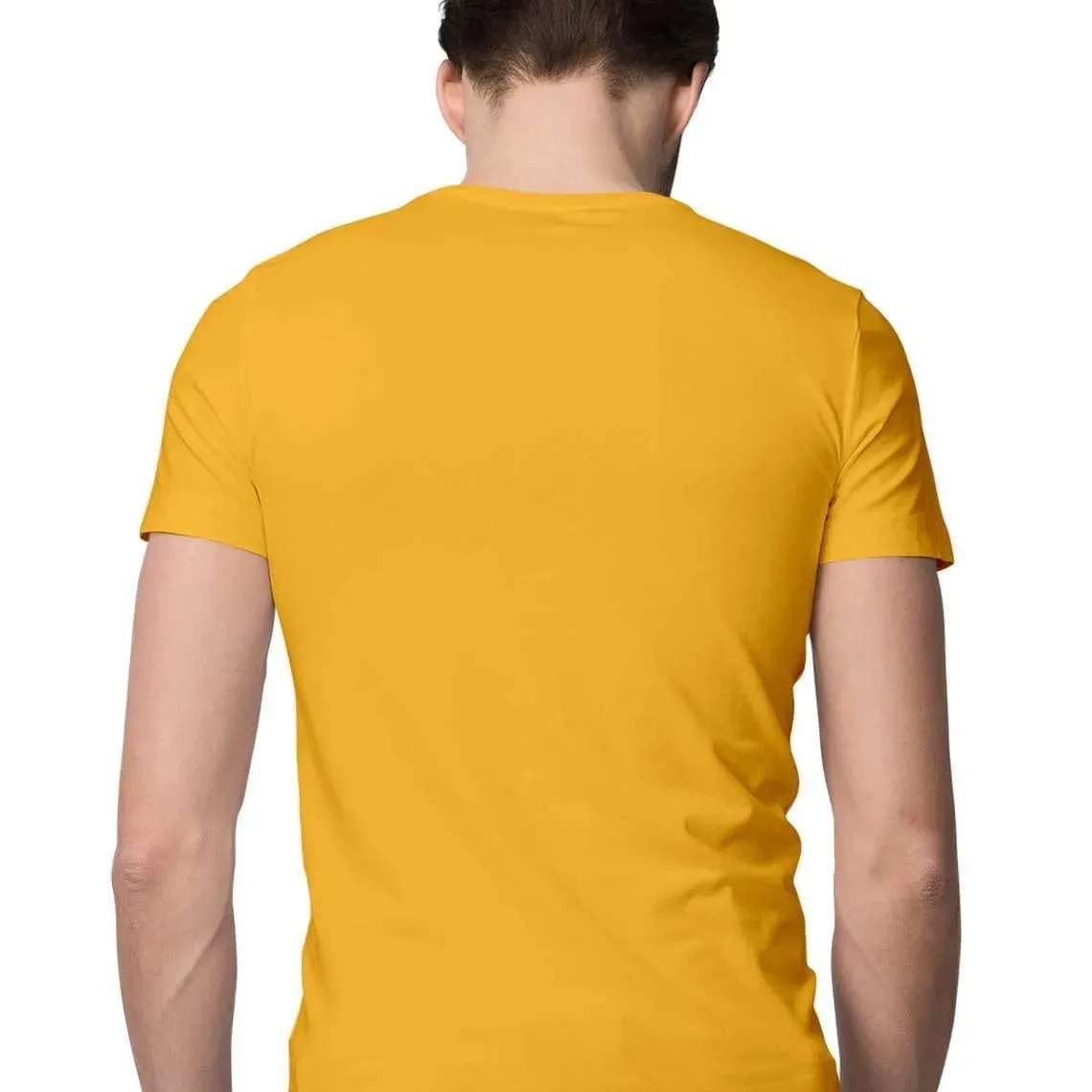 Awesome Round Neck Half Sleeves T-shirt for Men