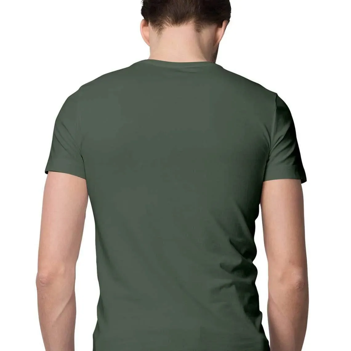 Awesome Round Neck Half Sleeves T-shirt for Men