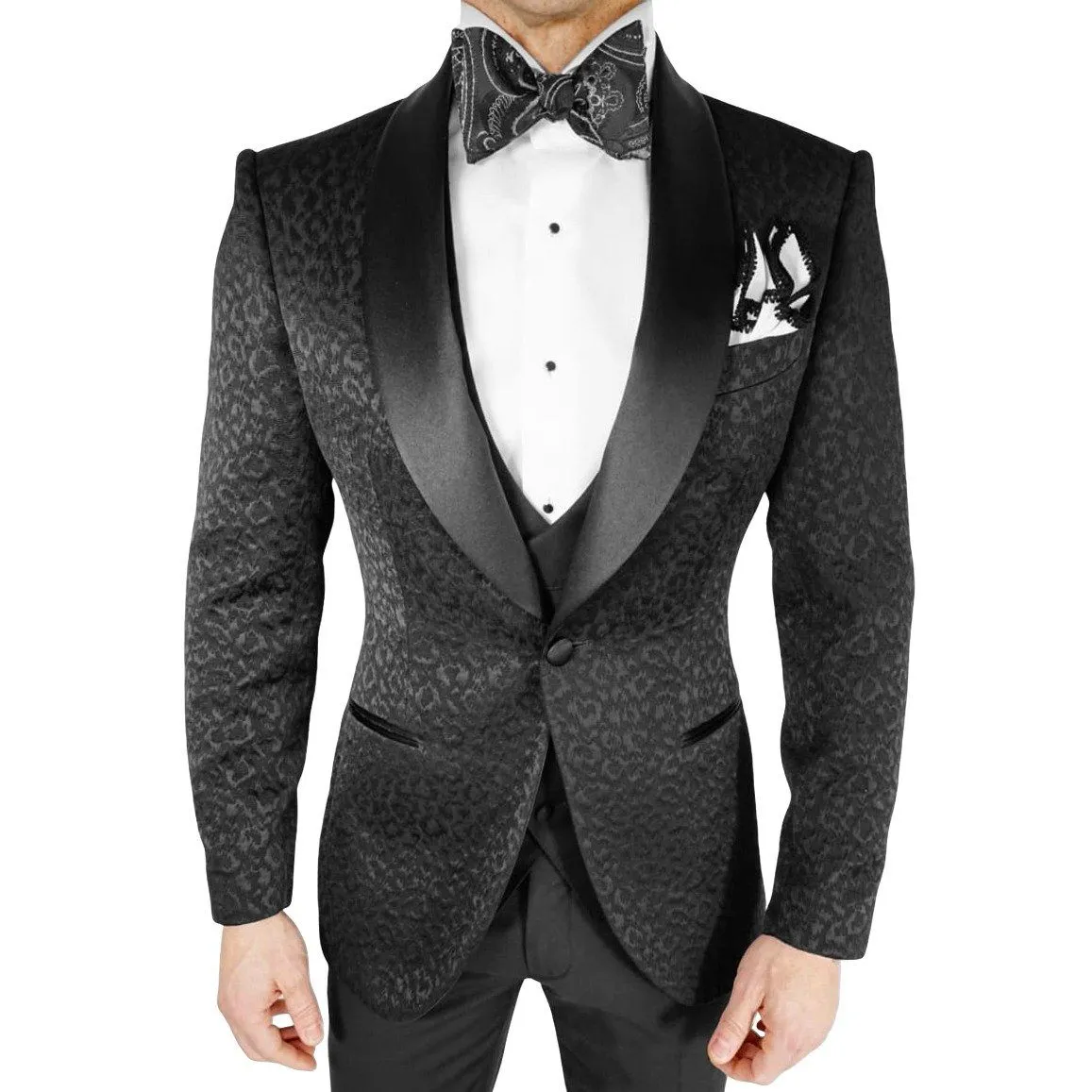 Black Ghepardo Dinner Jacket