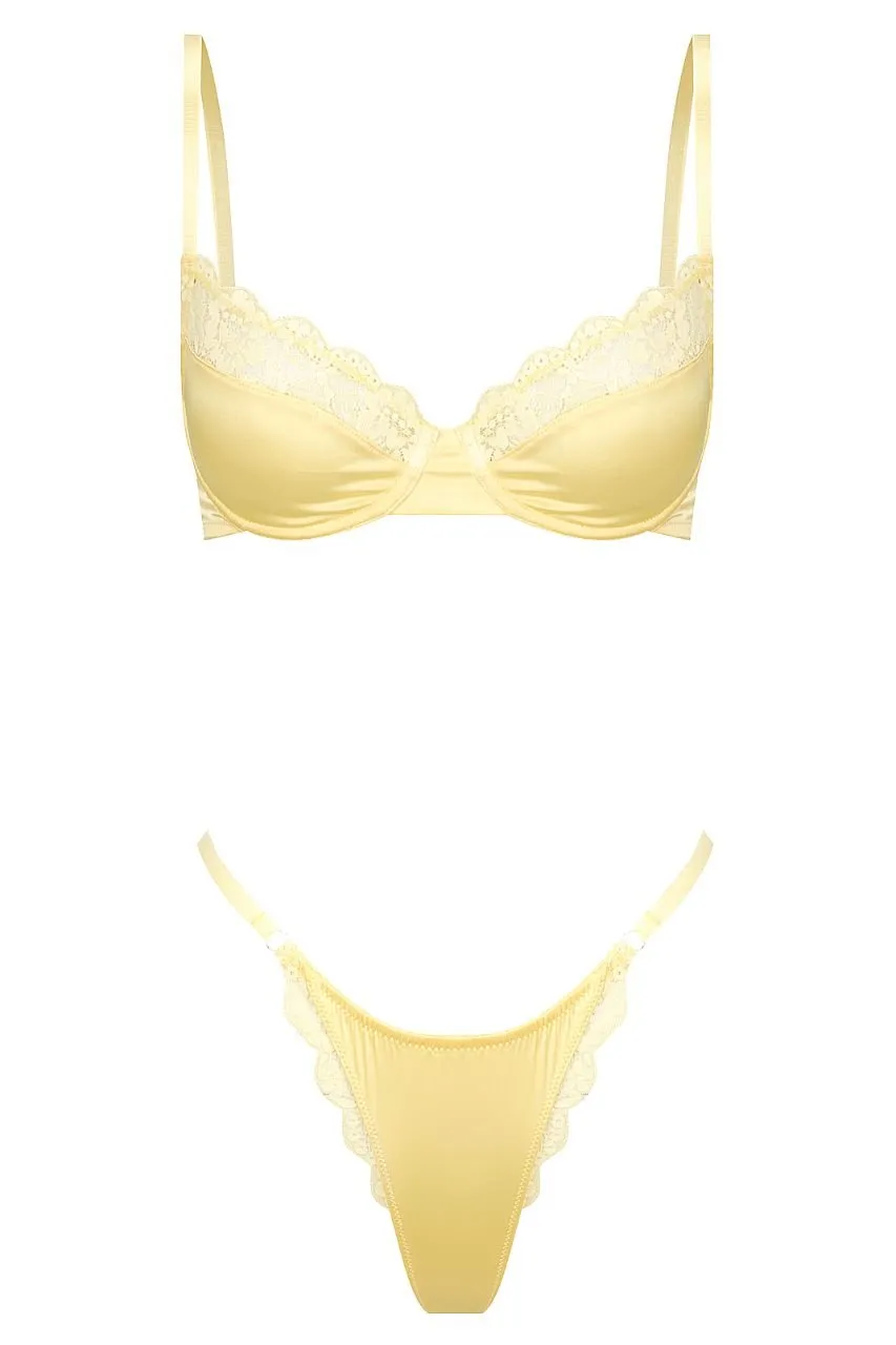 Bowie Thong Set Limoncello