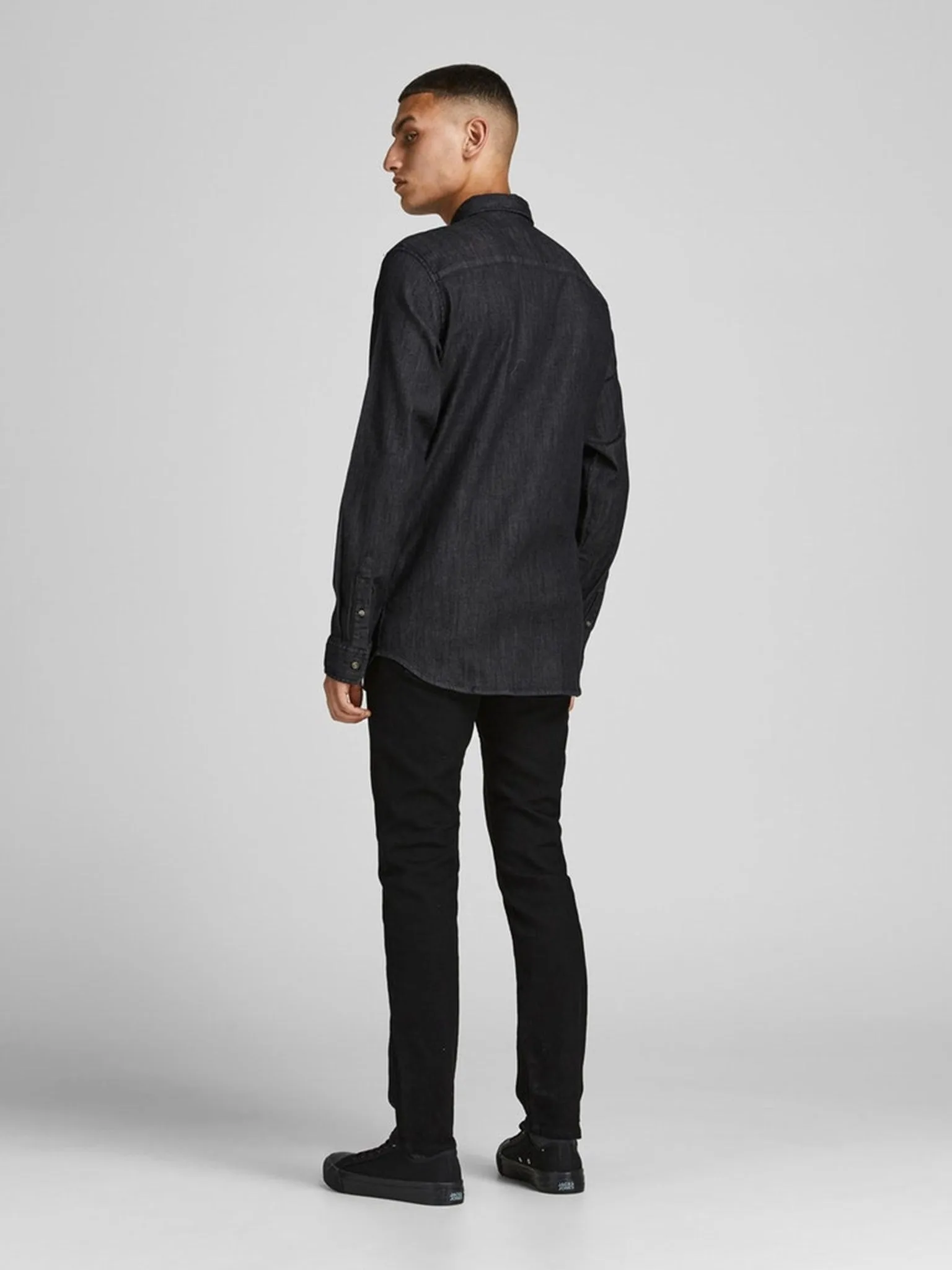 Brook Denim Shirt - Black Denim