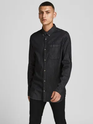 Brook Denim Shirt - Black Denim