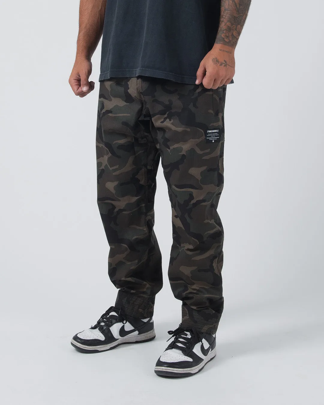 Casual Rip Stop Gi Pant - Camo