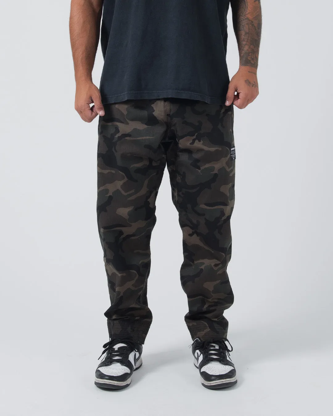 Casual Rip Stop Gi Pant - Camo