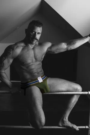 CELLBLOCK 13 TIGHT END JOCKSTRAP - ARMY