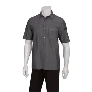 Chef Works SKS002BLK2XL Cook's Shirt