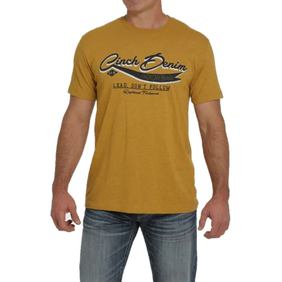 Cinch Men's "Lead Don't Follow" Graphic T-Shirt