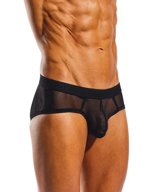 Cocksox Mesh Contour Pouch Sports Brief Nero S