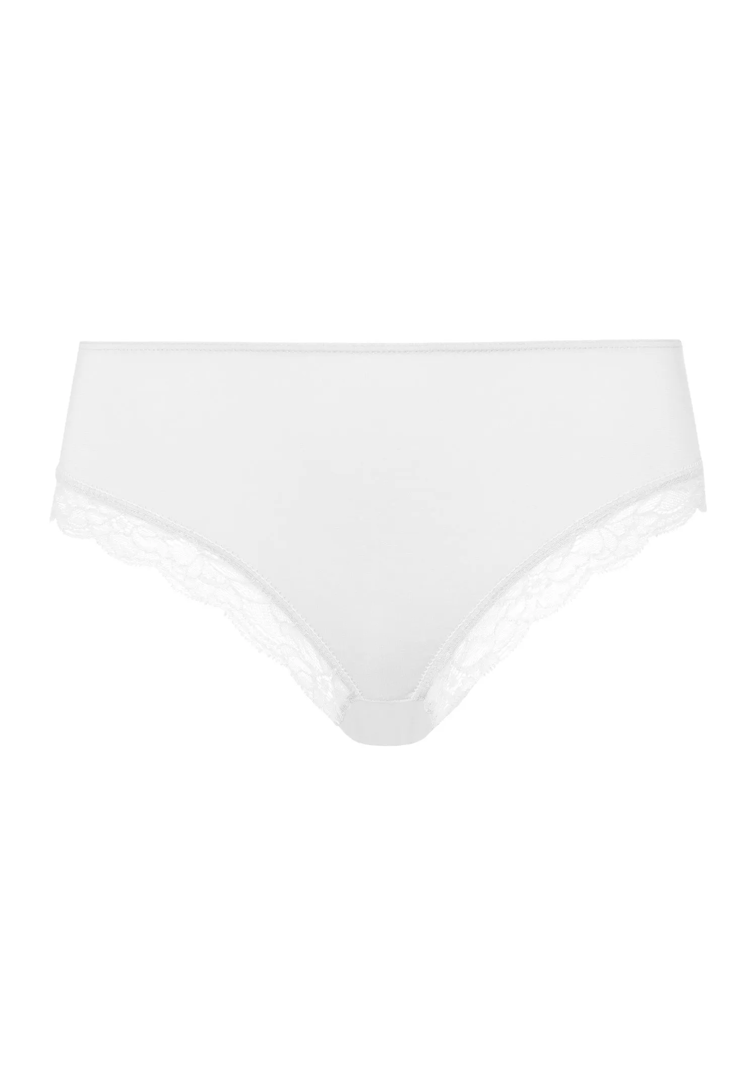 Cotton Lace Midi Briefs