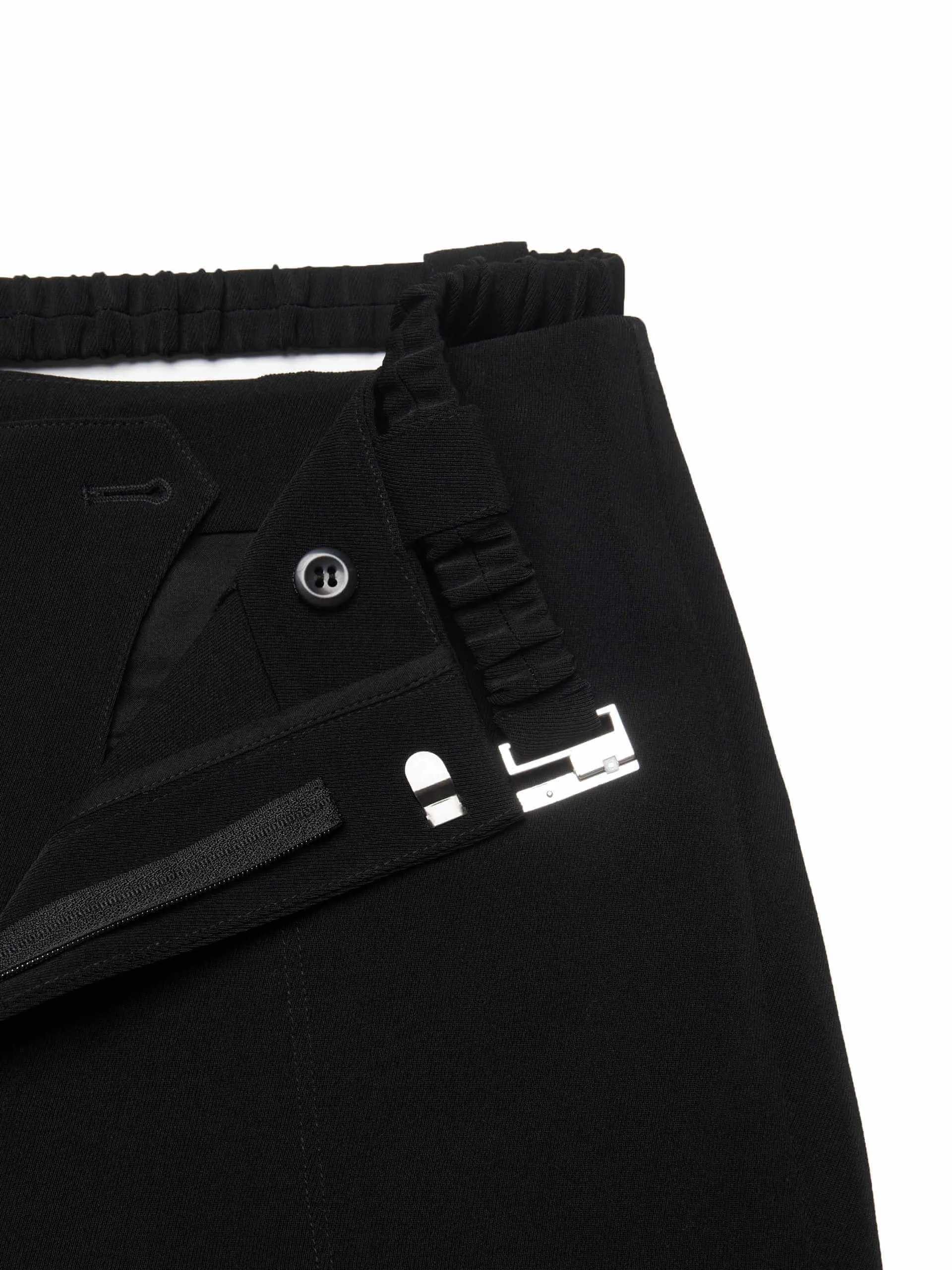 Deconstructed Straight Pants