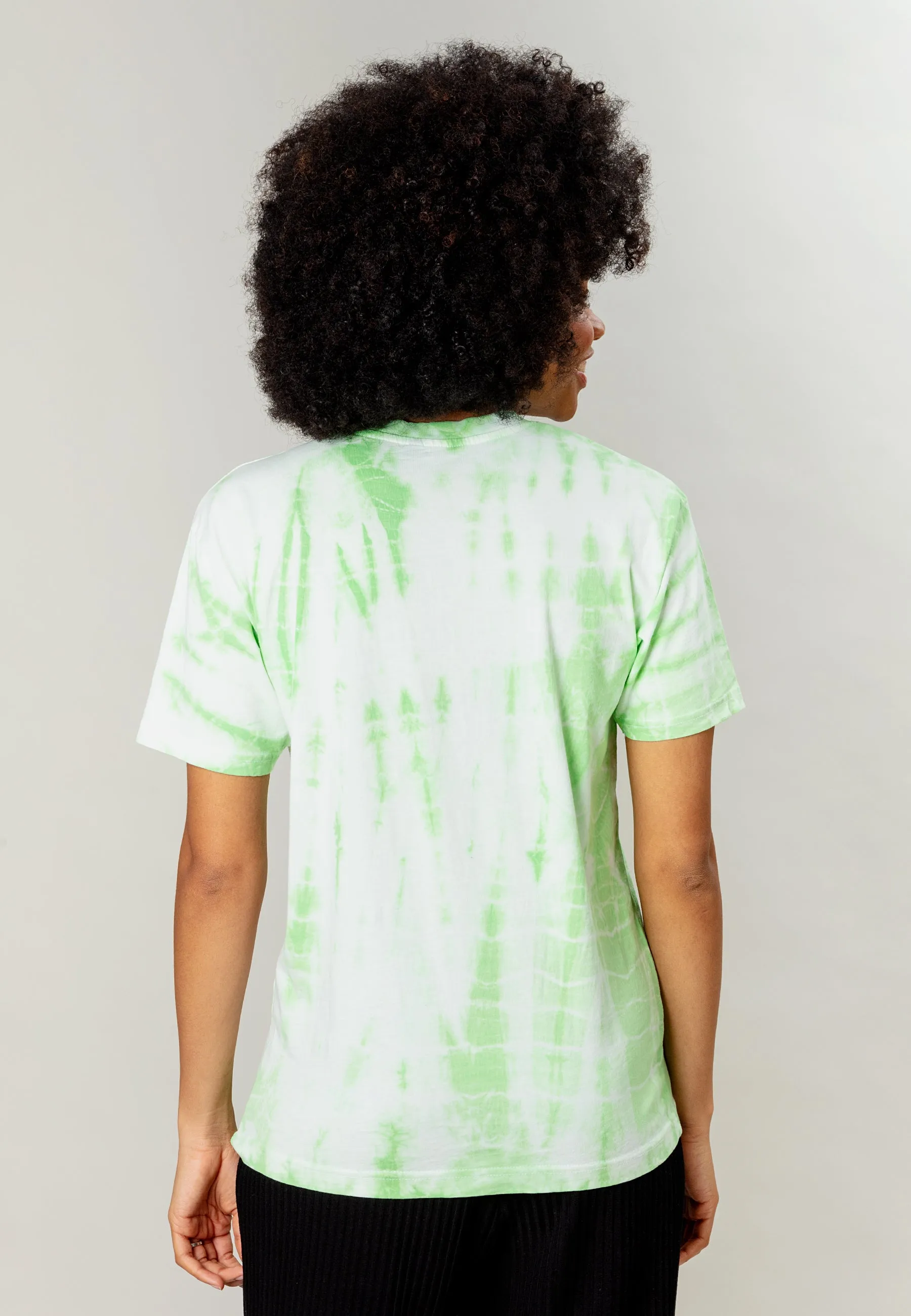 Drew Light Green Tie Dye T-shirt