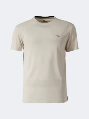 Erke Crew Neck Men Lifestyle T-Shirt Khaki