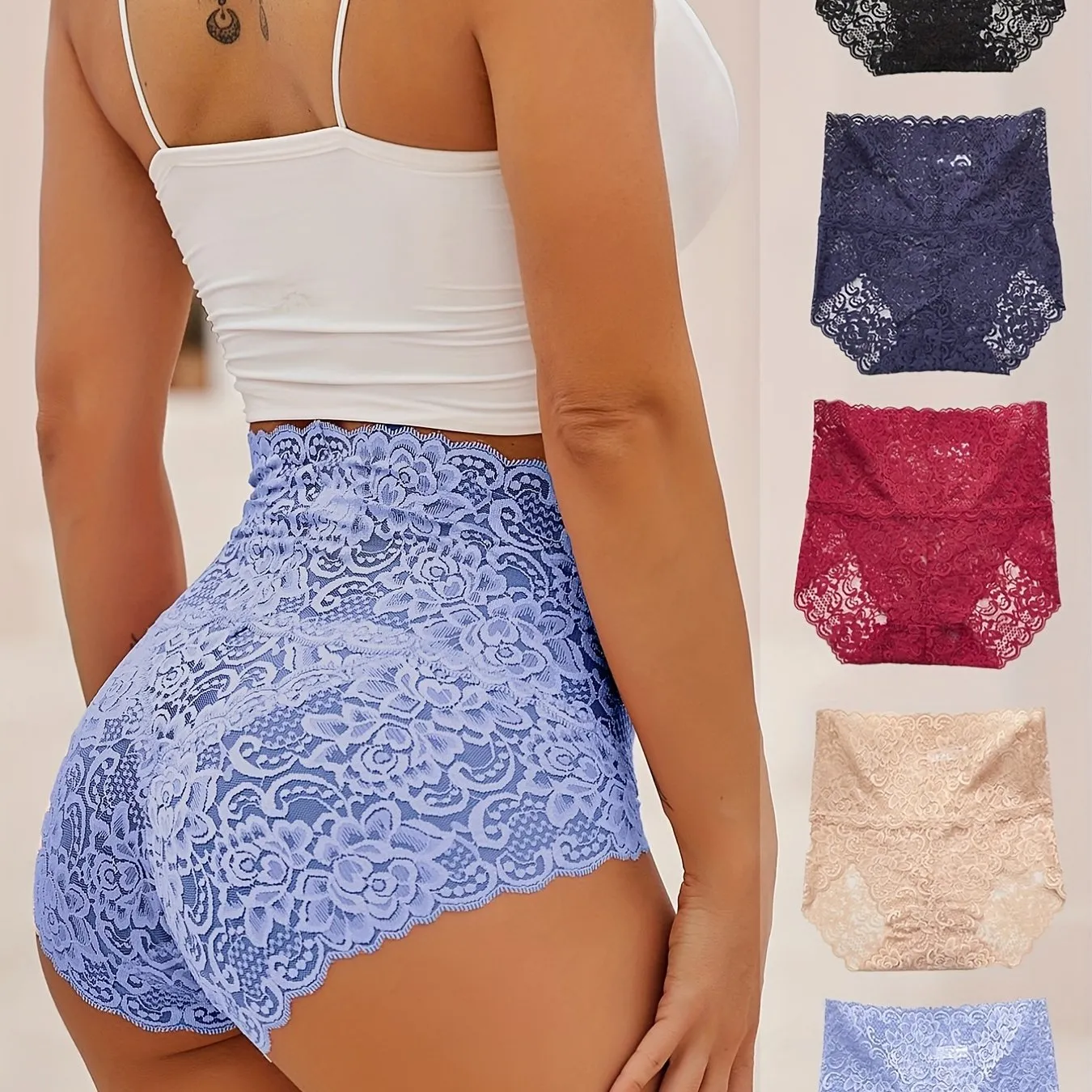 Flirty Lace Briefs 5 Breathtaking Panties for Womens Lingerie