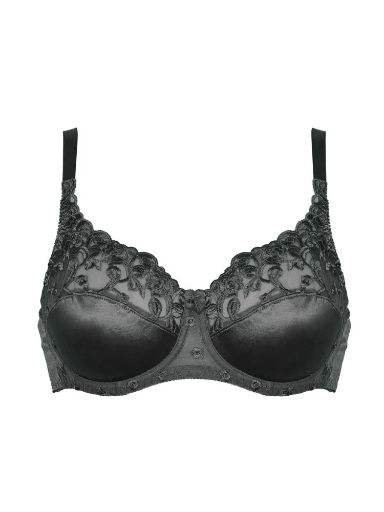 Full Cup Underwired Bra - Black