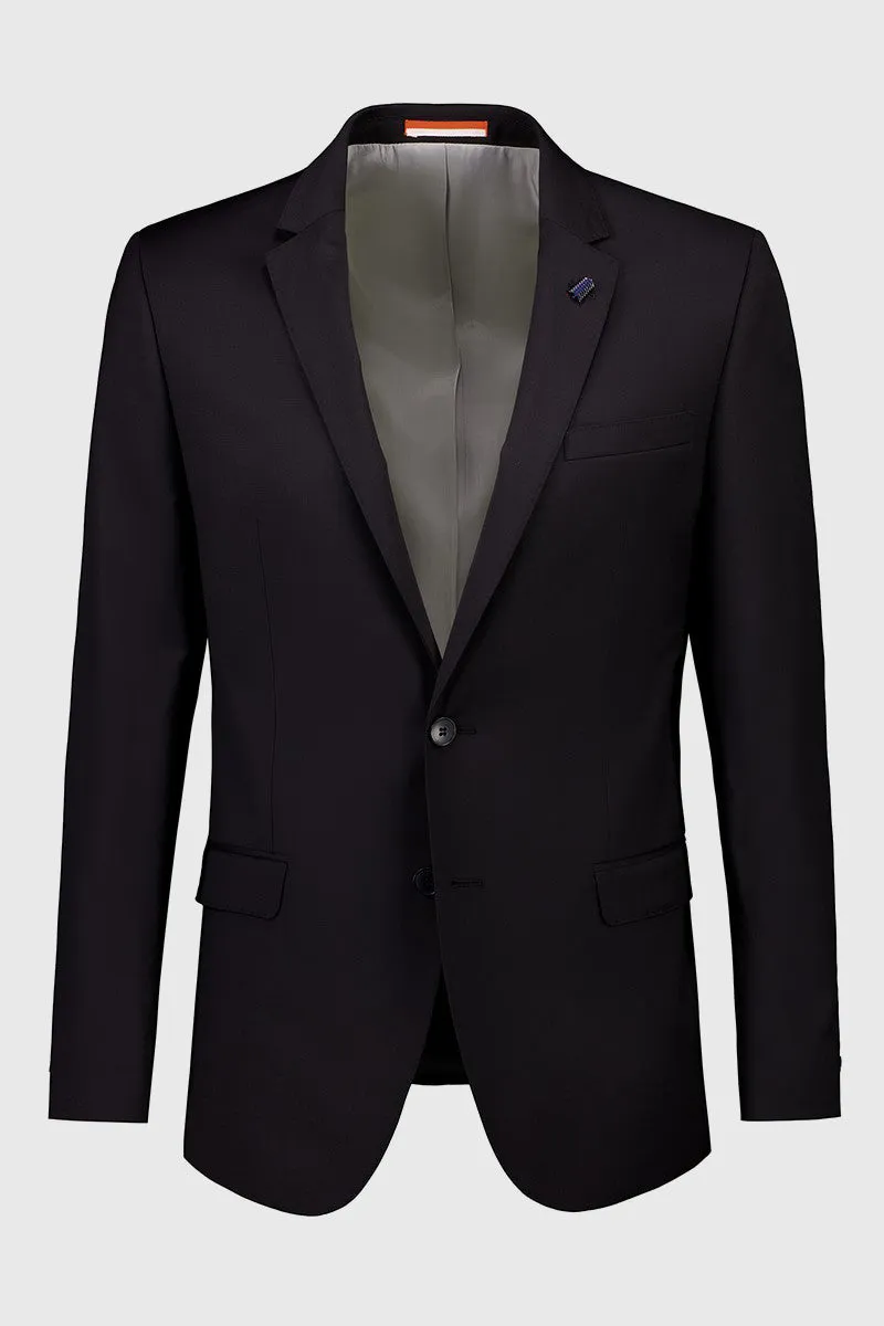 GIBSON F34087 BLACK LITHIUM SUIT JACKET