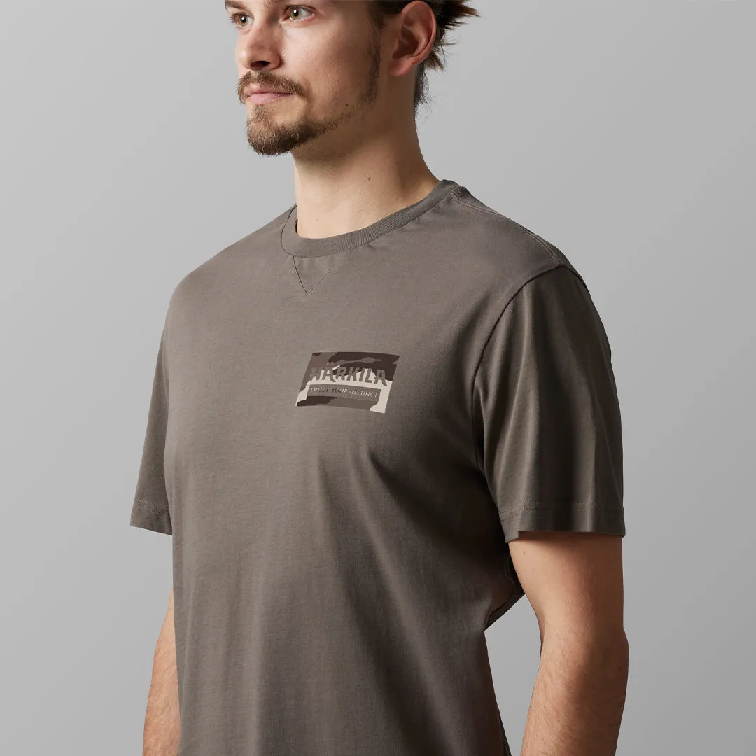 Harkila Core T-Shirt - Brown Granite by Harkila