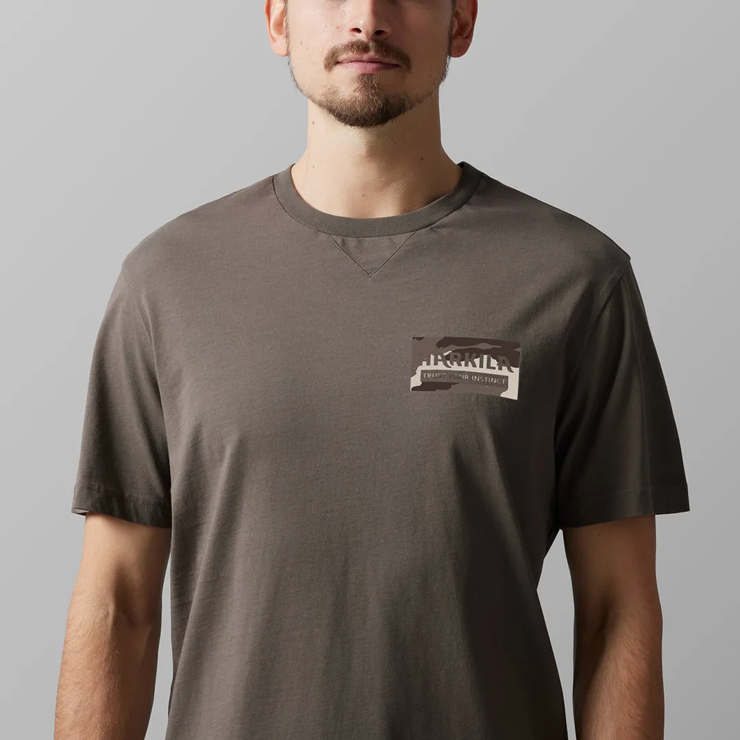 Harkila Core T-Shirt - Brown Granite by Harkila