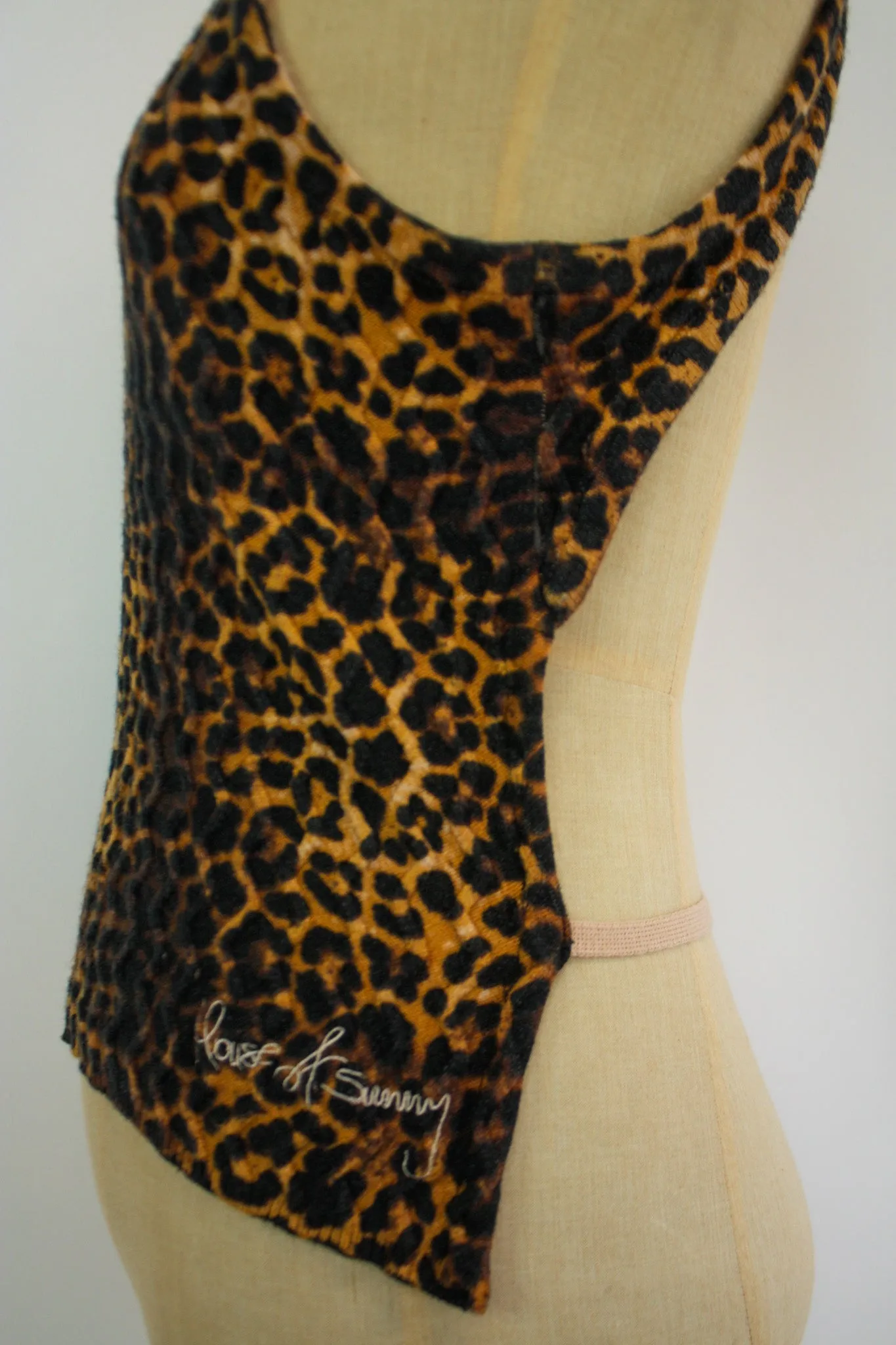 'House of Sunny' Jungle Leopard Print Knitted Top