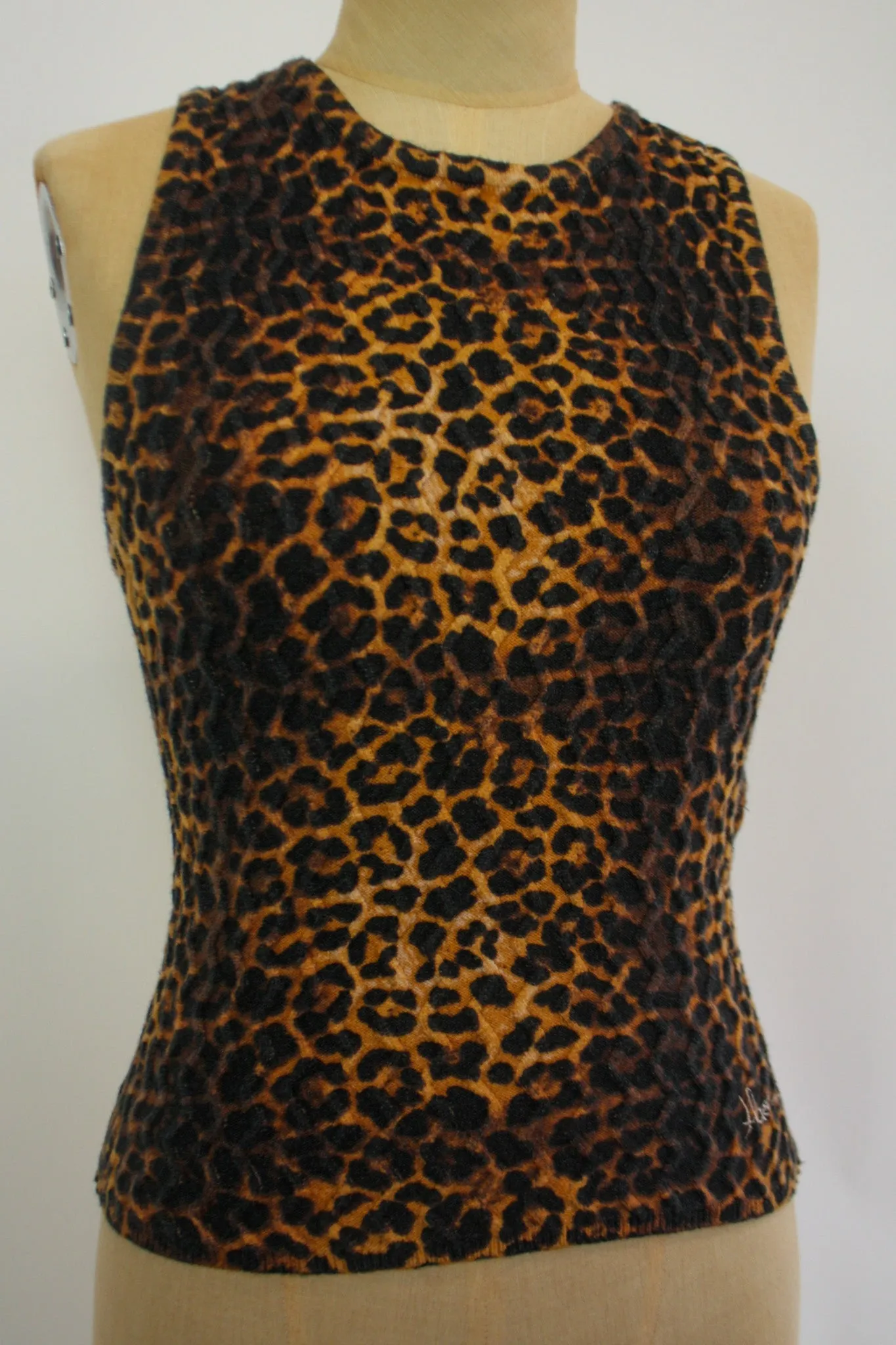 'House of Sunny' Jungle Leopard Print Knitted Top