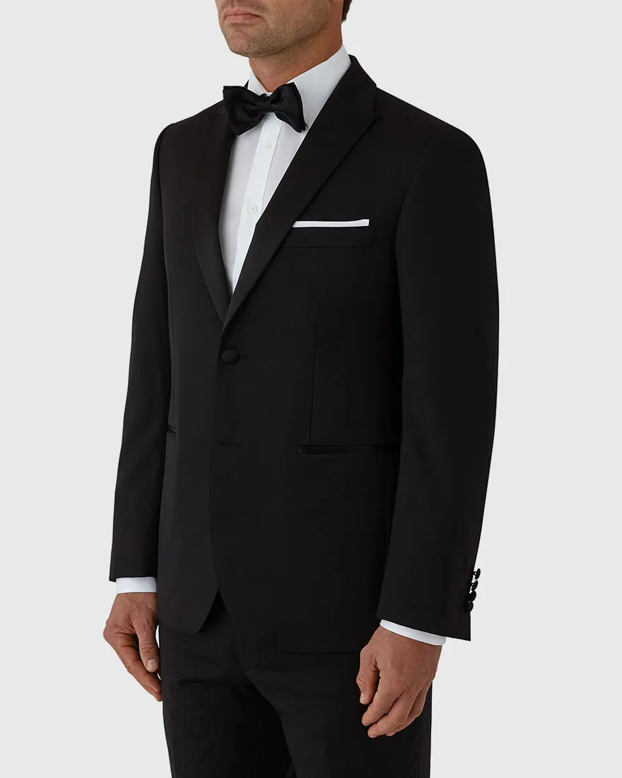 JOE BLACK F6447 BLACK SLOAN TUXEDO JACKET