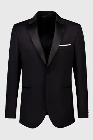 JOE BLACK F6447 BLACK SLOAN TUXEDO JACKET