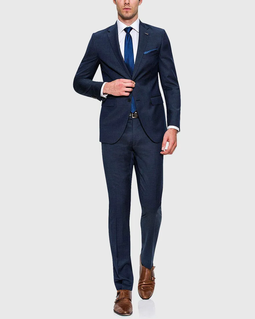 JOE BLACK FJD025 BLUE MISSION SUIT JACKET