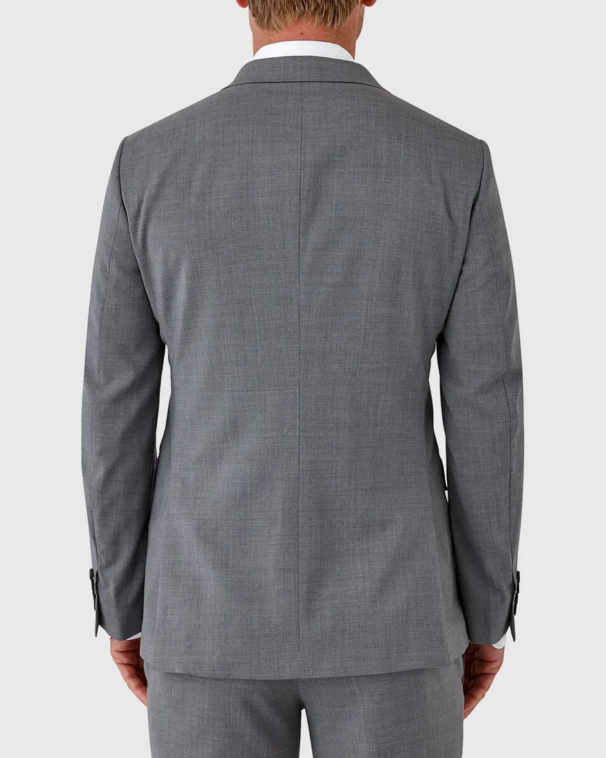 JOE BLACK FJQ826 GREY ARMORY SUIT JACKET