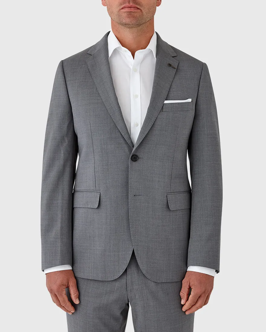 JOE BLACK FJQ826 GREY ARMORY SUIT JACKET