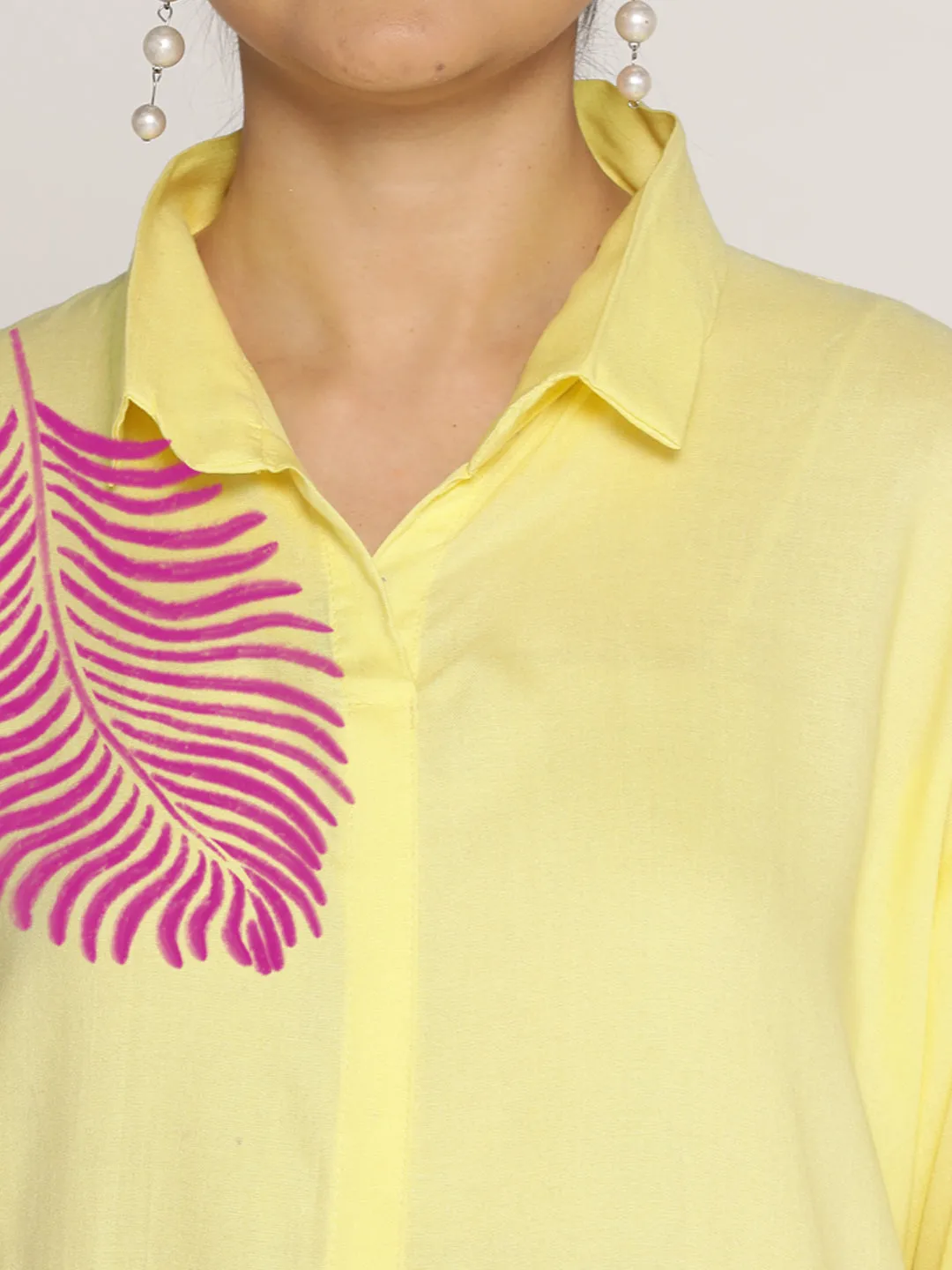 Lemon Rayon ShirtTop - Printanier