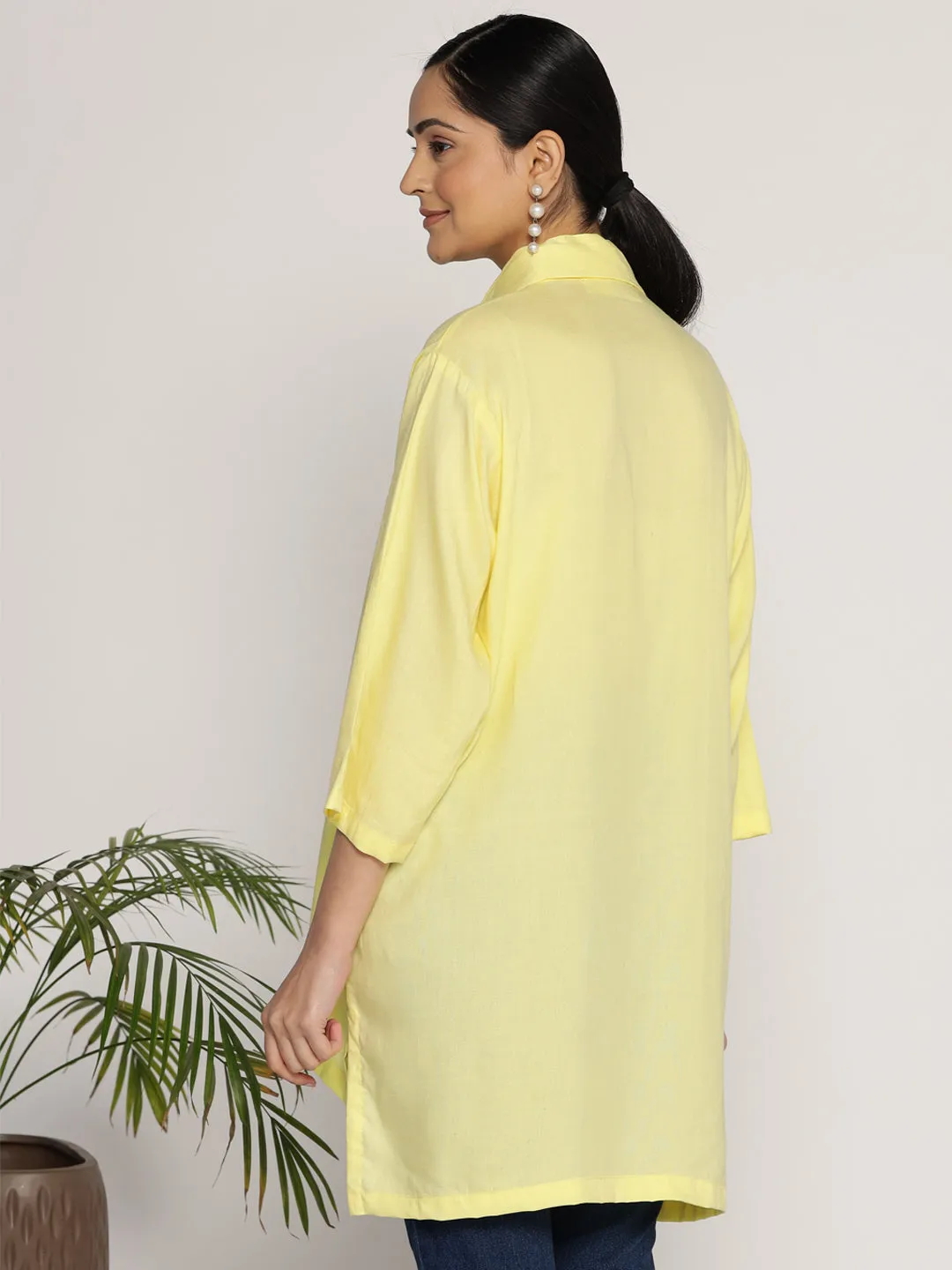 Lemon Rayon ShirtTop - Printanier