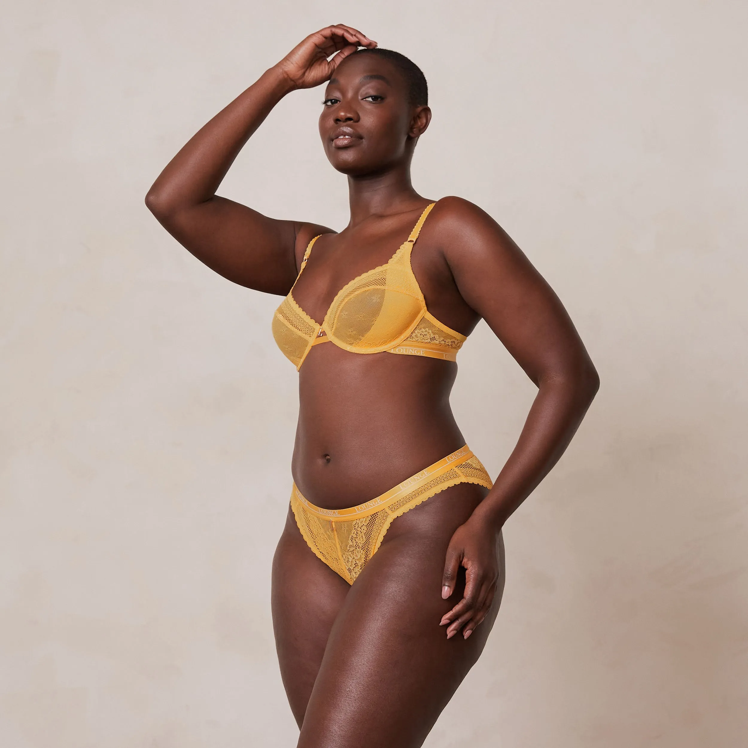 Liberty Balcony Bra  - Mustard