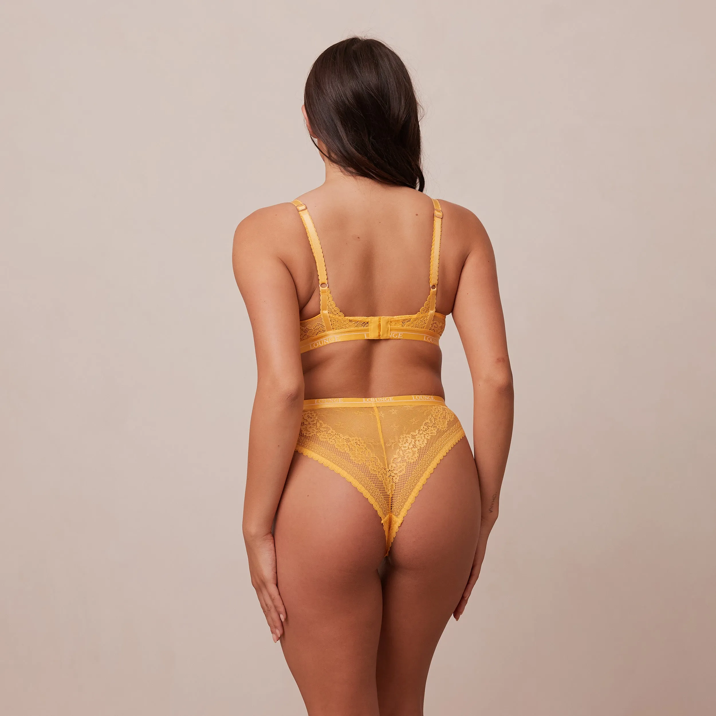 Liberty Balcony Bra  - Mustard