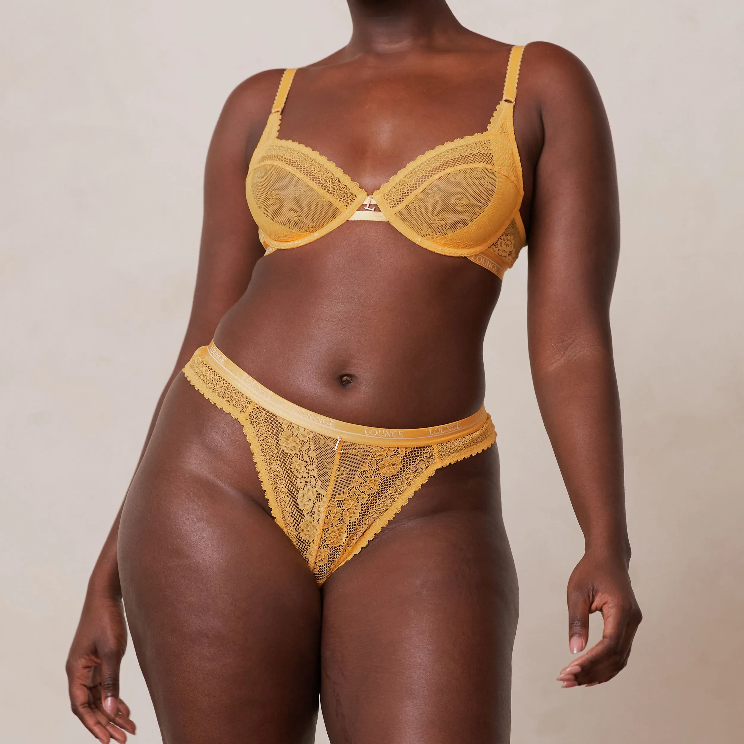 Liberty Balcony Bra  - Mustard