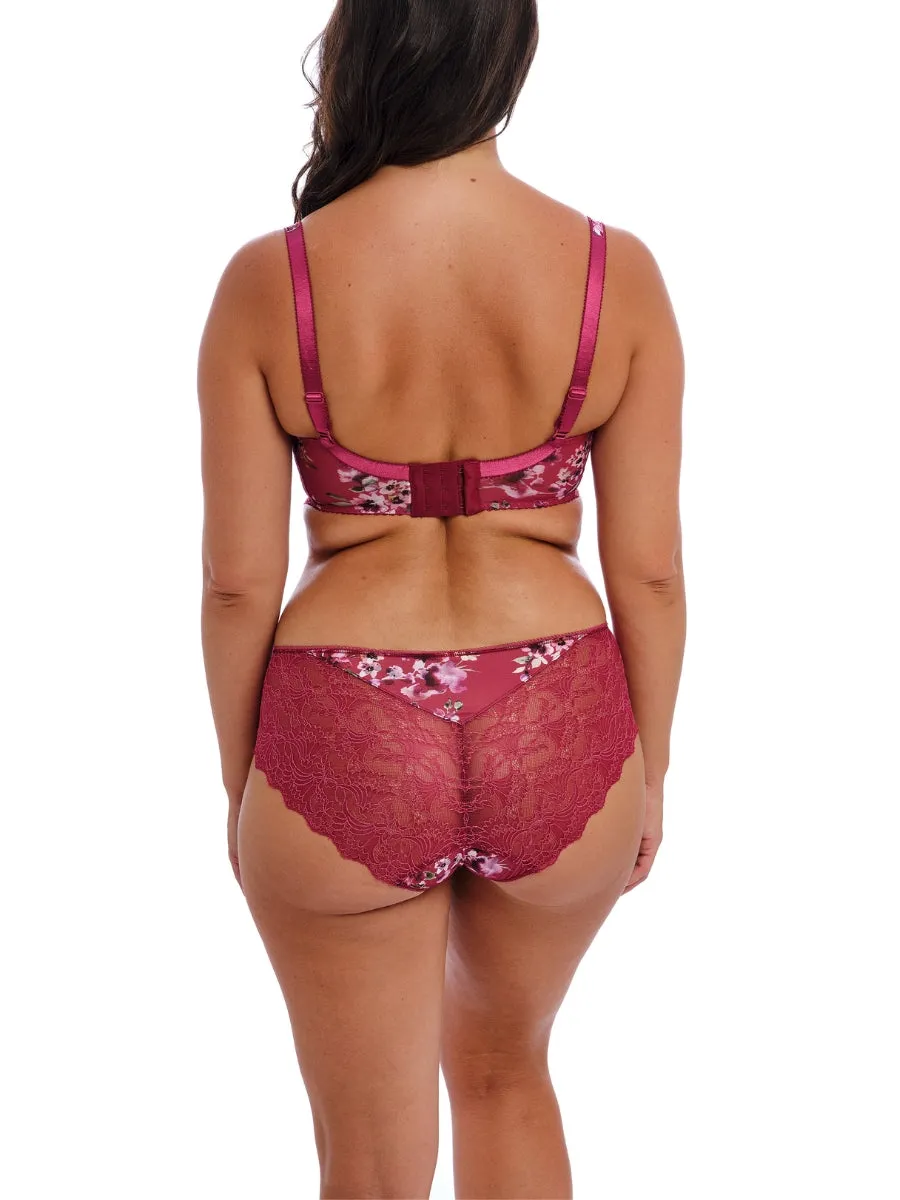 Lucia Side Support Bra - Cherry