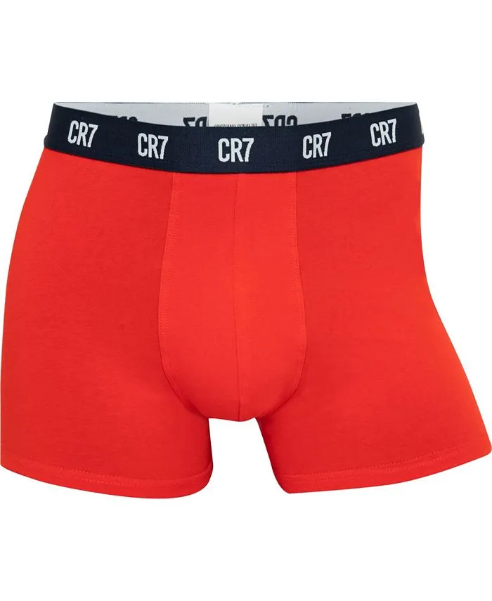 Men's basic swimming trunks Cristiano Ronaldo, 3 pcs. CR7, multicolor