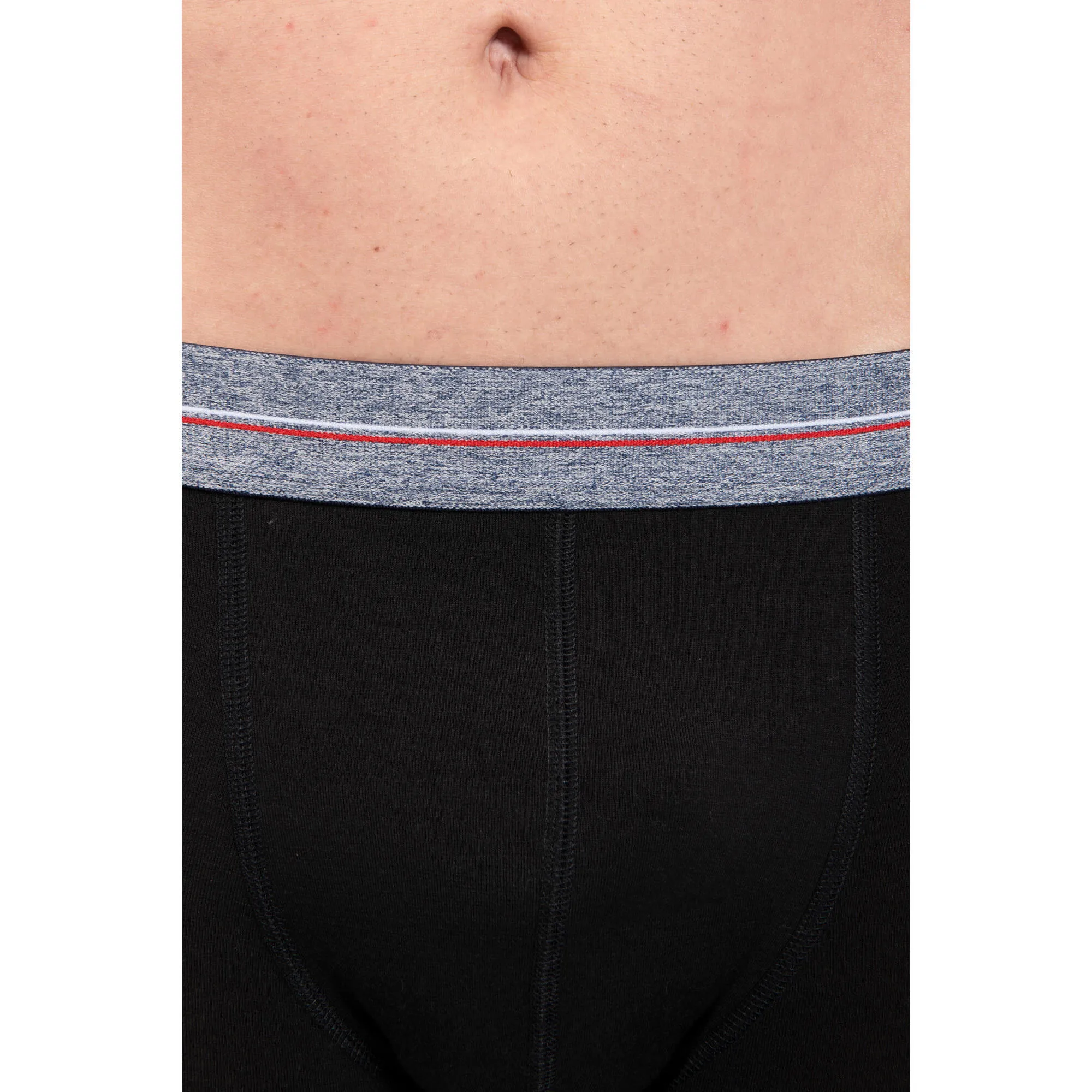 MEN'S MERINO WOOL BOXERS -10  30°C OGARUN, black