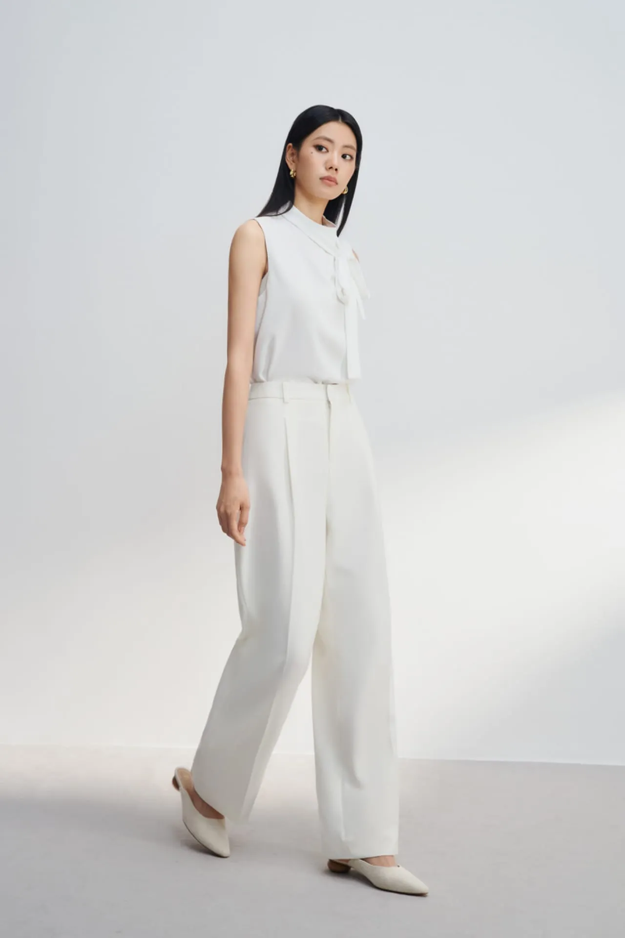 Multi-Way Stretch Relaxed Straight Leg Pants