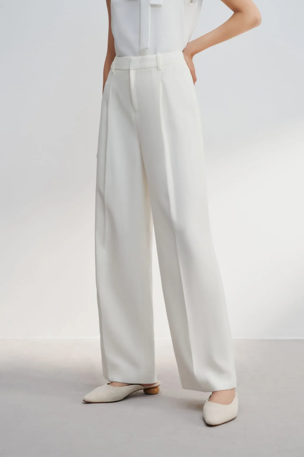 Multi-Way Stretch Relaxed Straight Leg Pants