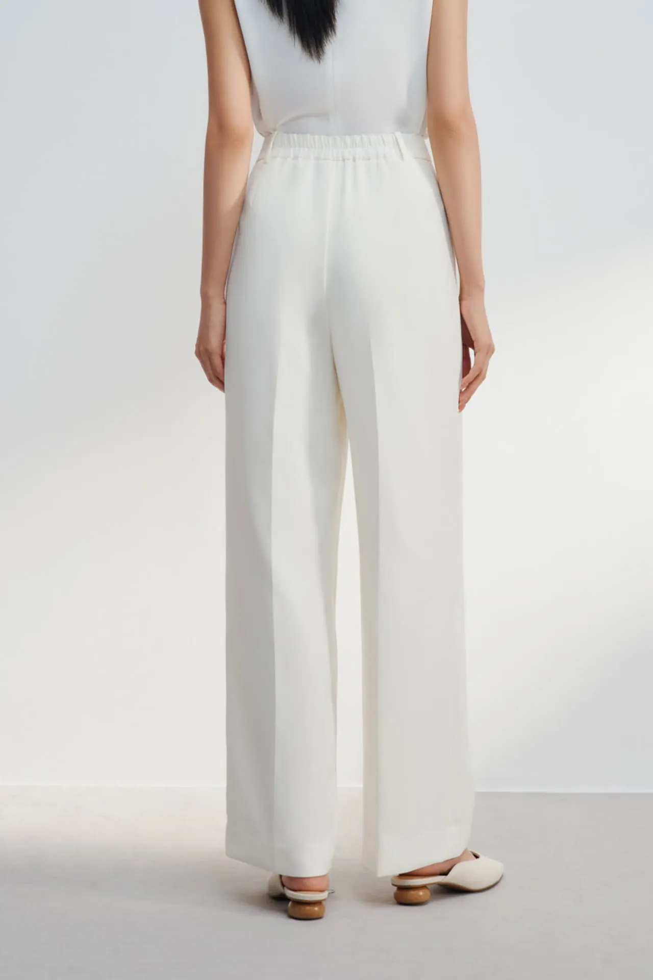 Multi-Way Stretch Relaxed Straight Leg Pants