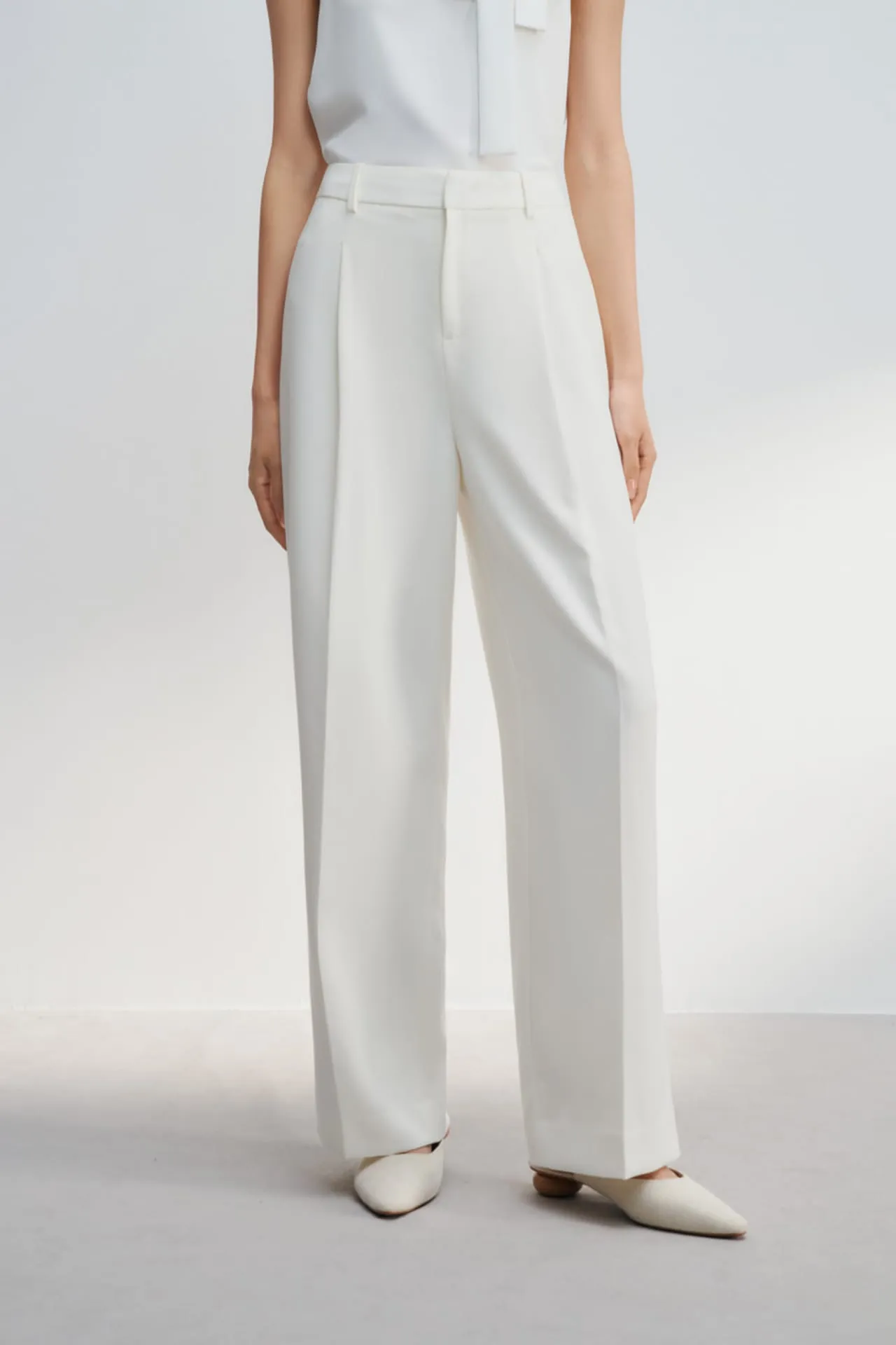 Multi-Way Stretch Relaxed Straight Leg Pants