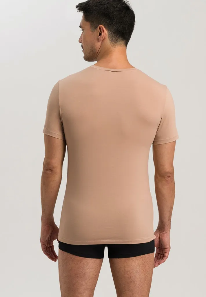 Neutral Cotton Superior V-Neck