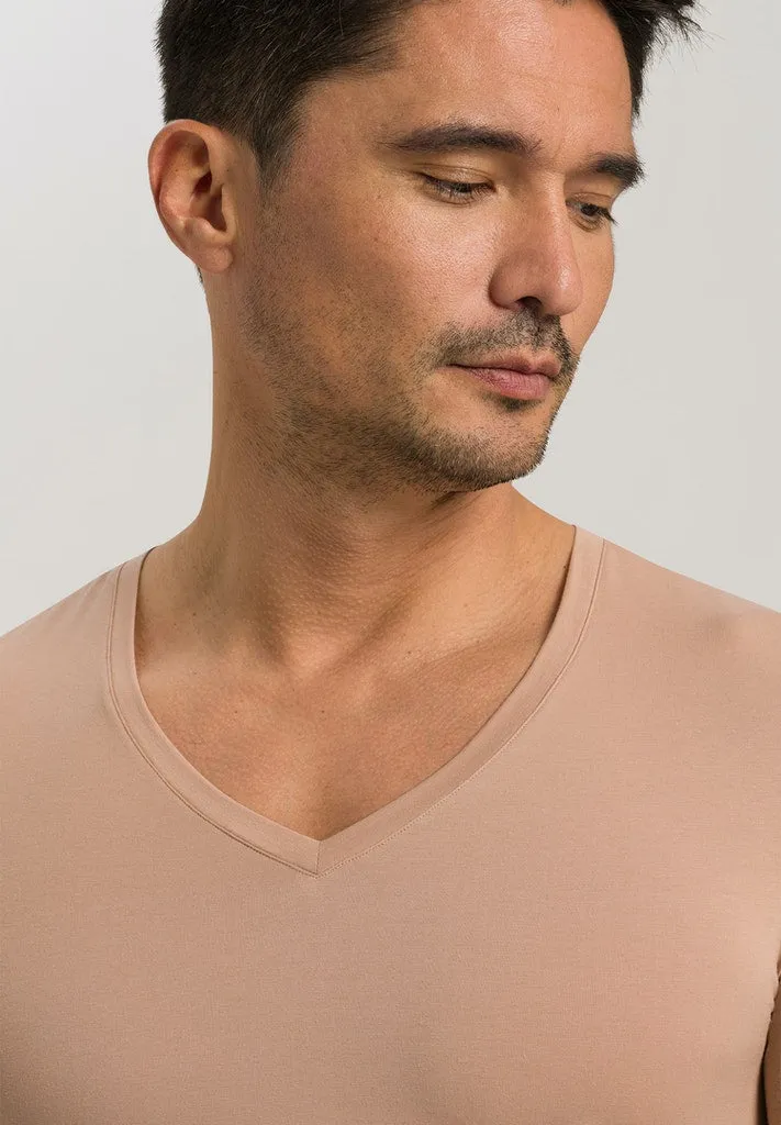 Neutral Cotton Superior V-Neck