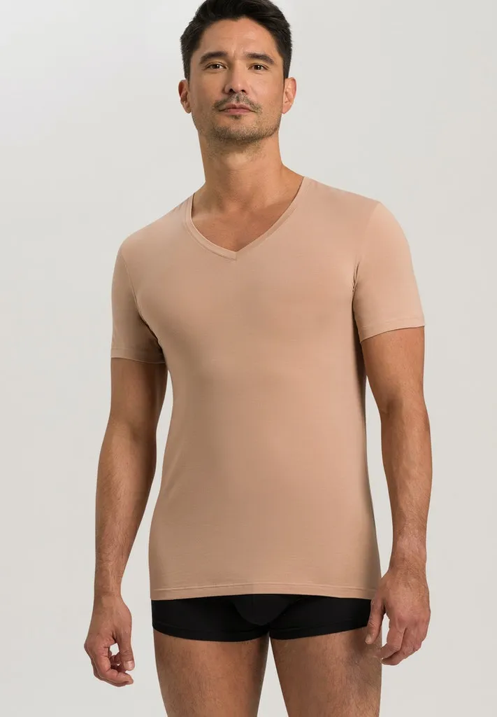 Neutral Cotton Superior V-Neck