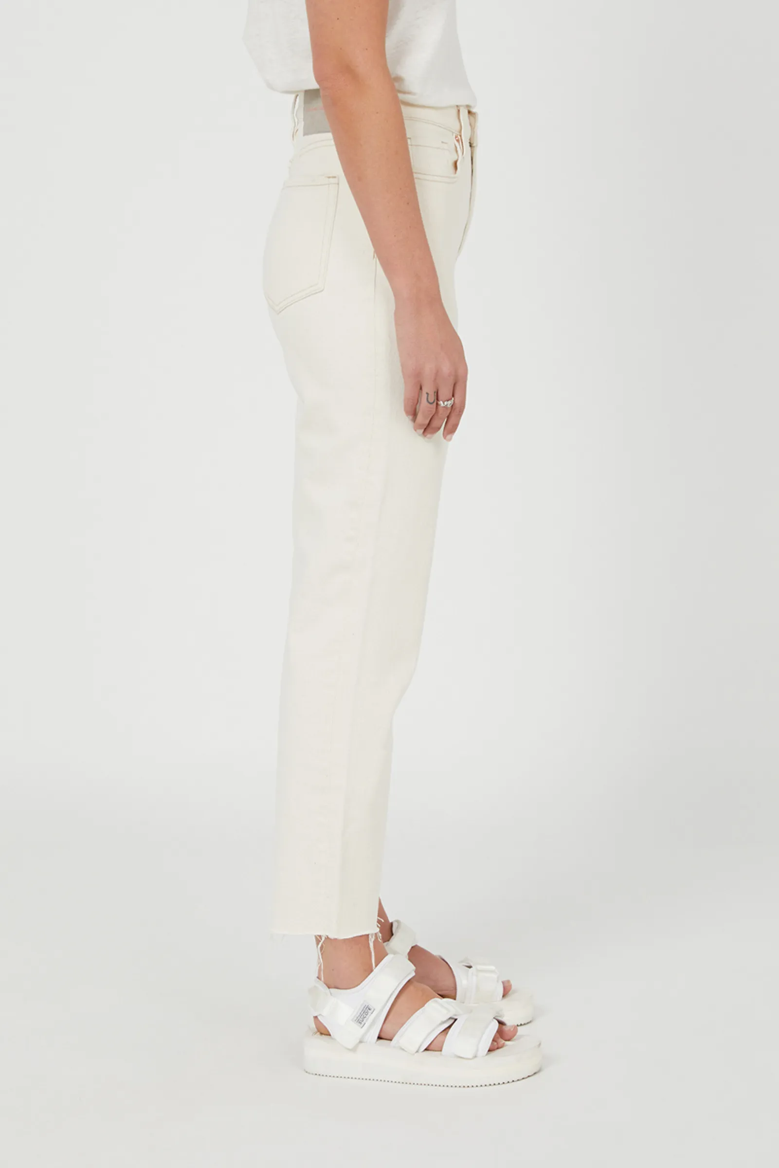 Outland Zoe Jeans -Ecru