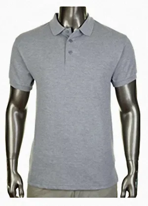 Pro Club Pique Polo Collar Gray Shirt