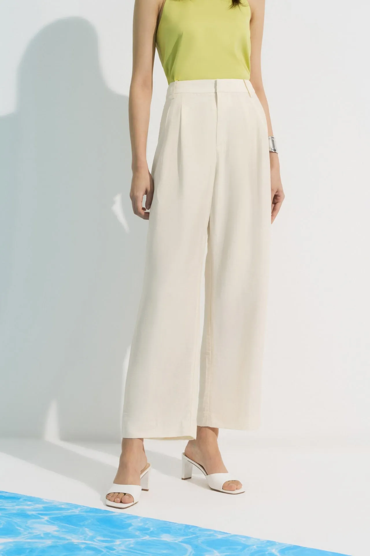 Relaxed Straight Leg Pants